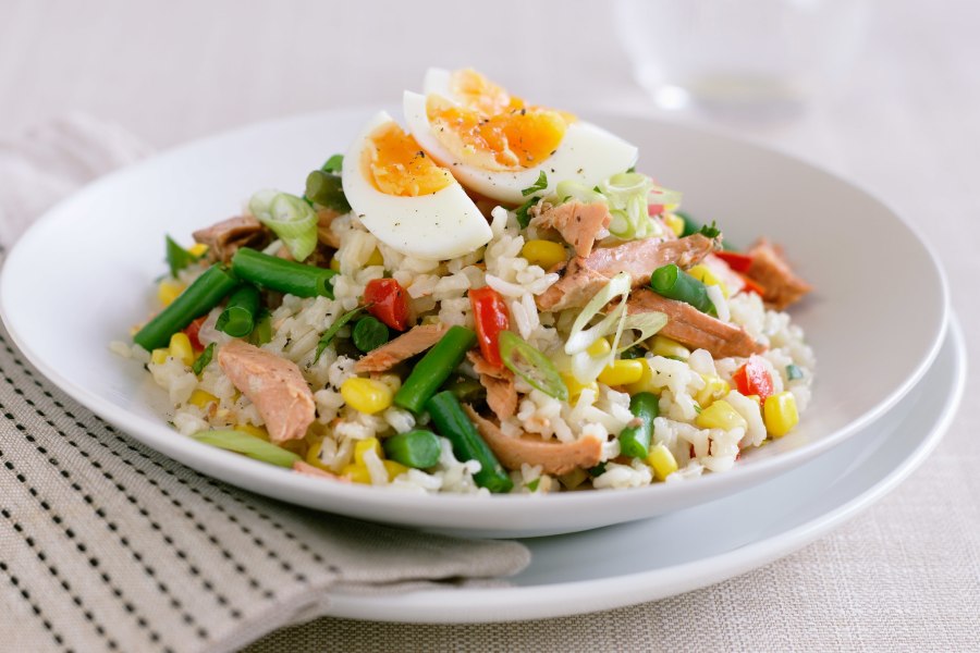 Салат куриный с грибами