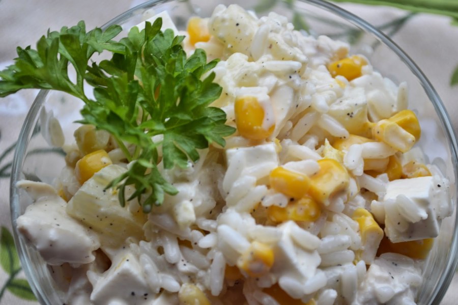 Рисовый салат