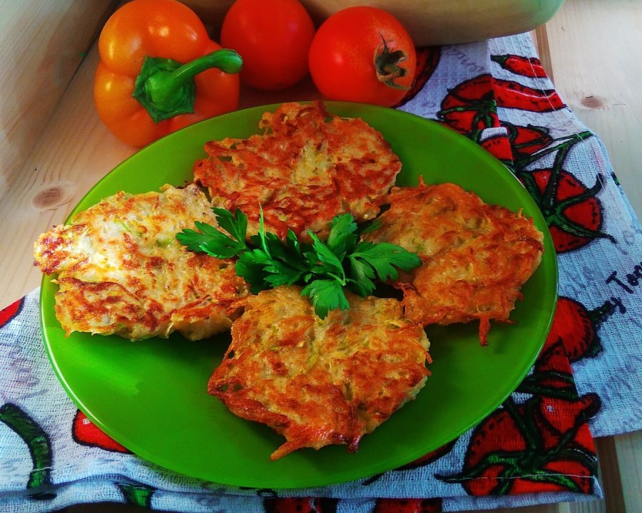 Драники из кабачков самый вкусный