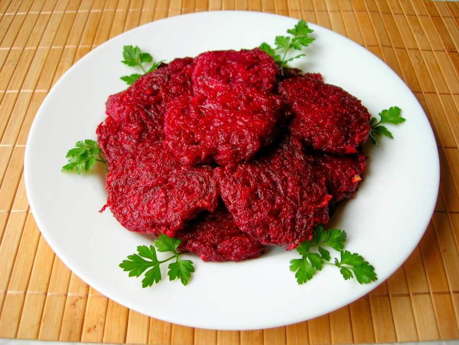 Свекольные драники