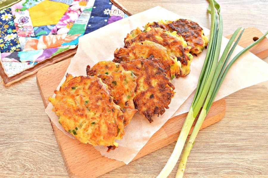 Картофельные на крупной терке деруны