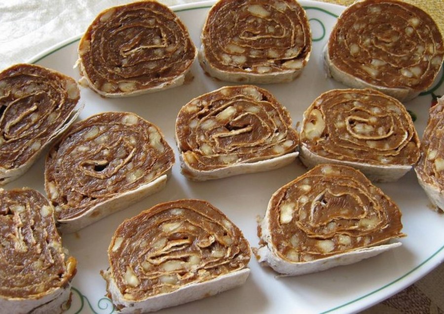 Рулет со сгущенкой