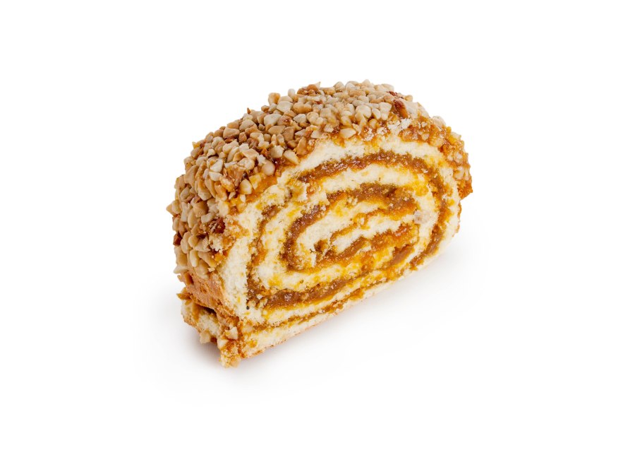 Рулет с карамелью