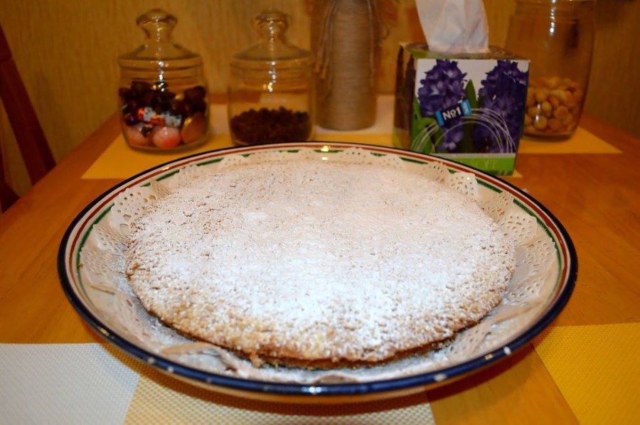 Тесто с небольшим количеством муки