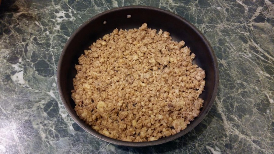 Постный яблочный пирог