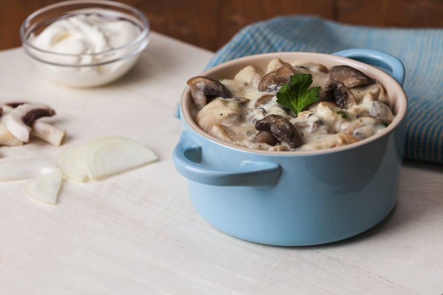 Грибной соус со сливками