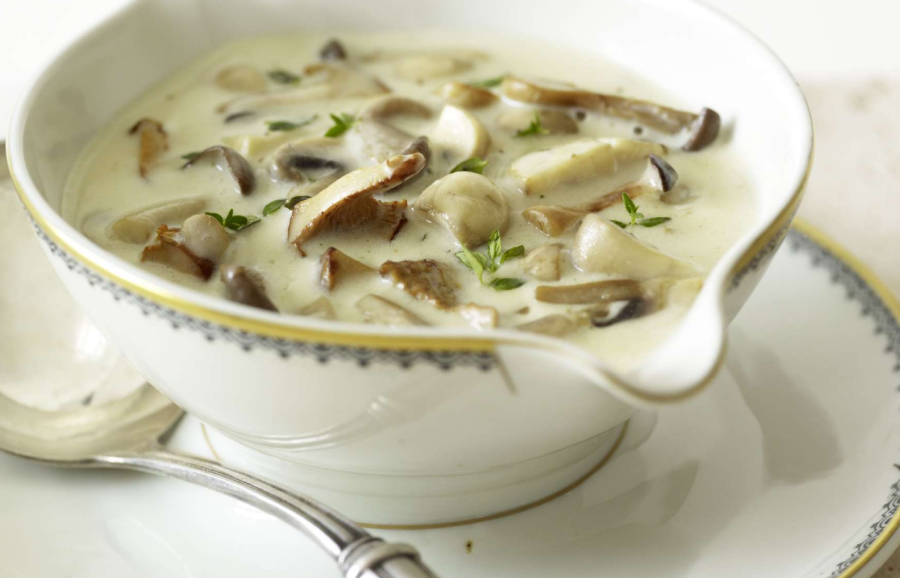 Сырно-грибной соус