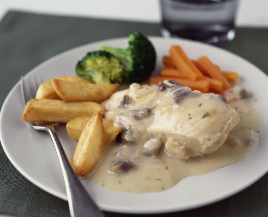 Сливочно грибной соус