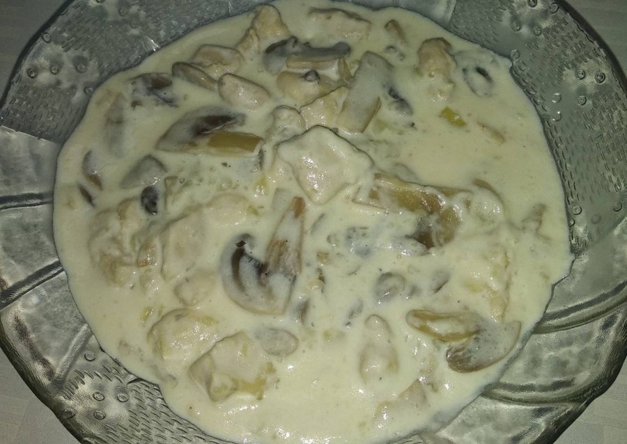 Грибной соус из шампиньонов