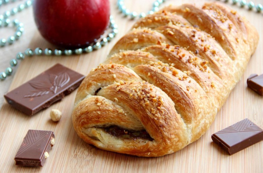 Булочки с шоколадом