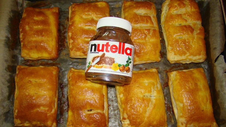 Булочка улитка с шоколадом