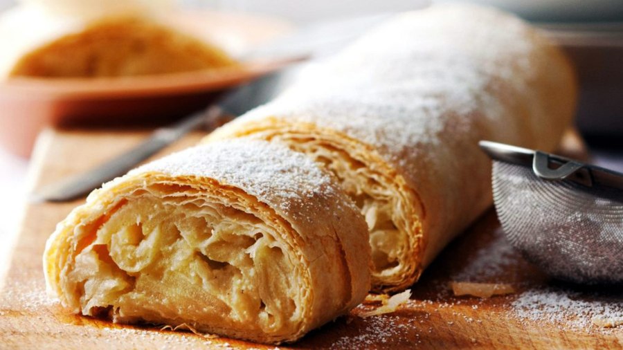 Штрудель яблочный