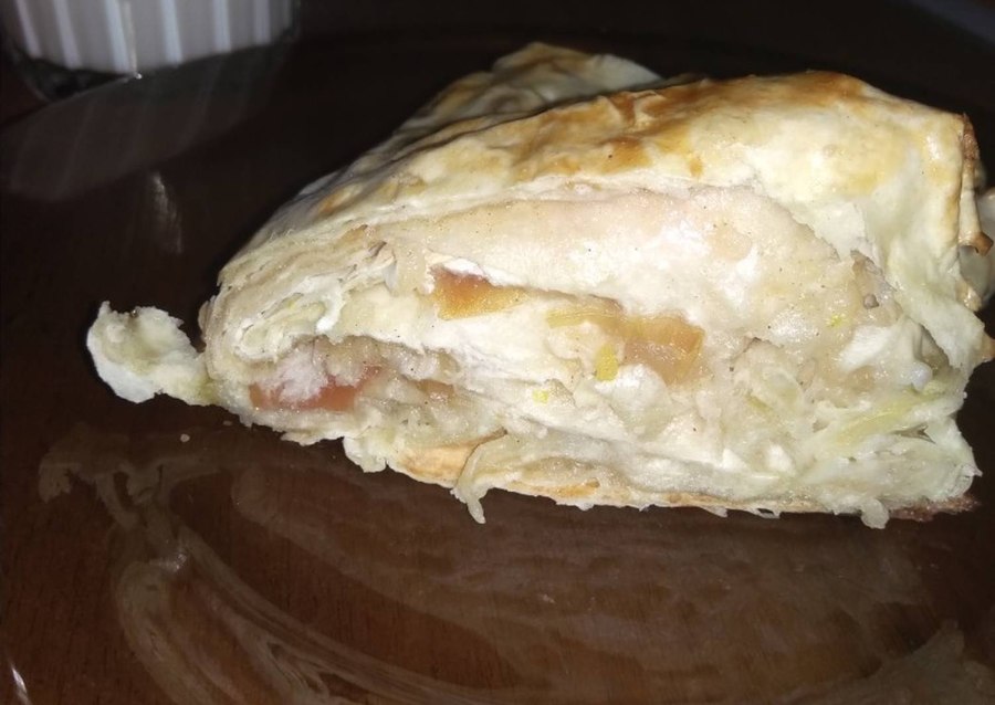 Австрийский яблочный штрудель