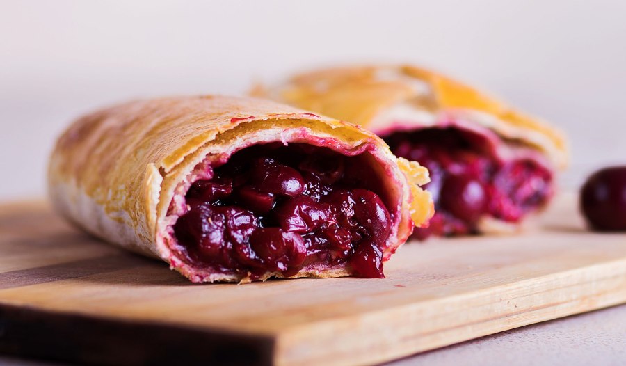 ПП штрудель из лаваша с яблоками