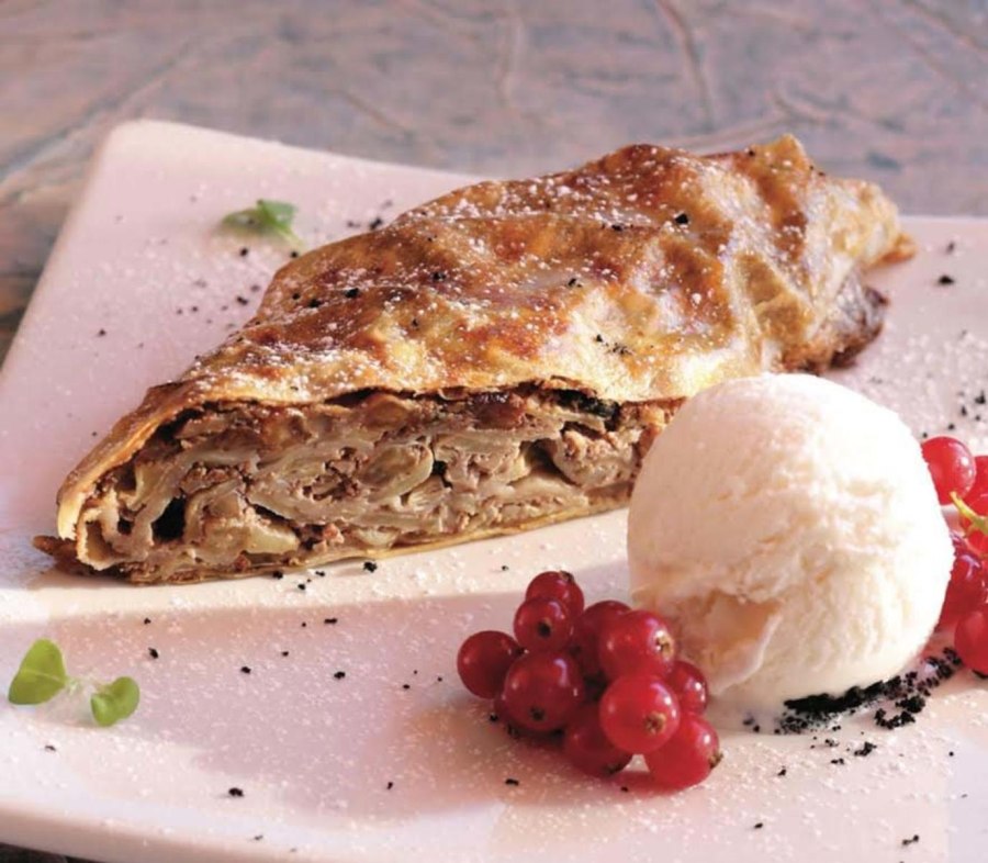 Штрудель с творогом