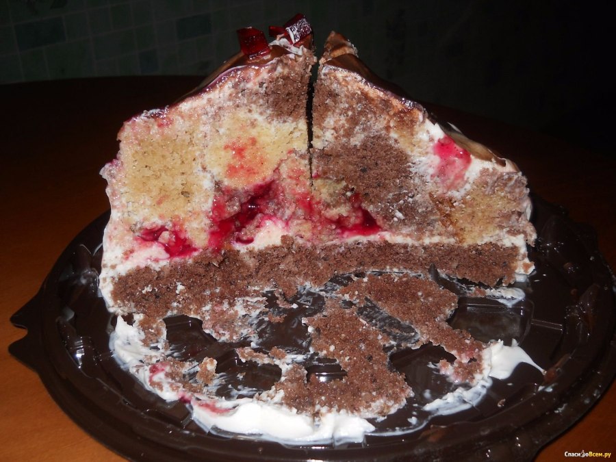 Розовый Панчо торт