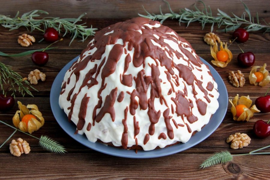 Десерт Панчо с ананасами