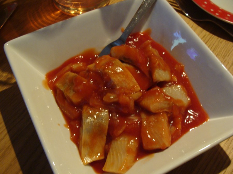 Томатный сок и селедка