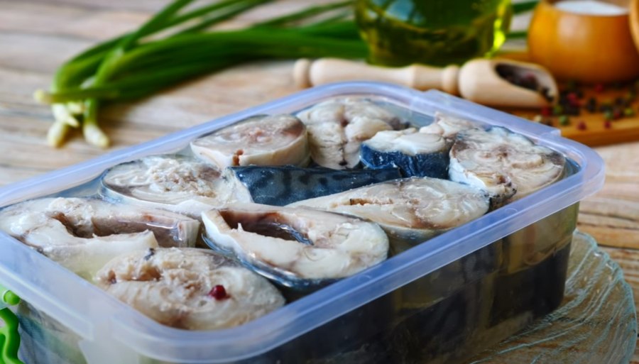 Горбуша-скумбрия рубленая 180гр с ароматом копчения (6)