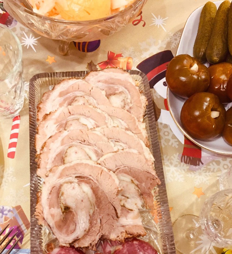 Мясной итальянский рулет поркетта