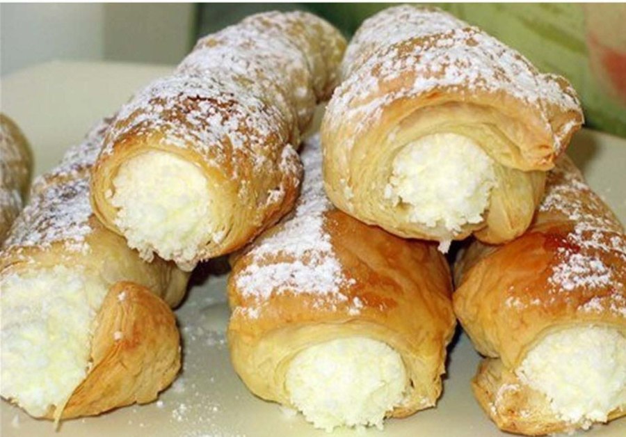 Трубочка со сливками