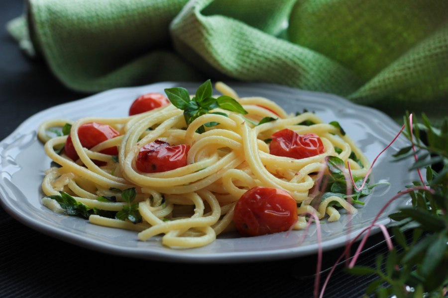 Паста с черри