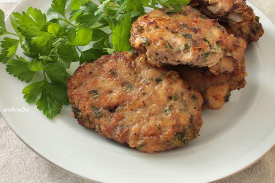 Печеночные котлетки Варшавские