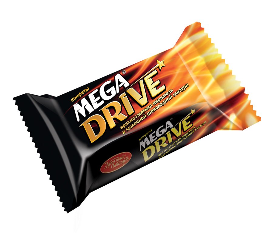 Mega Drive красный октябрь