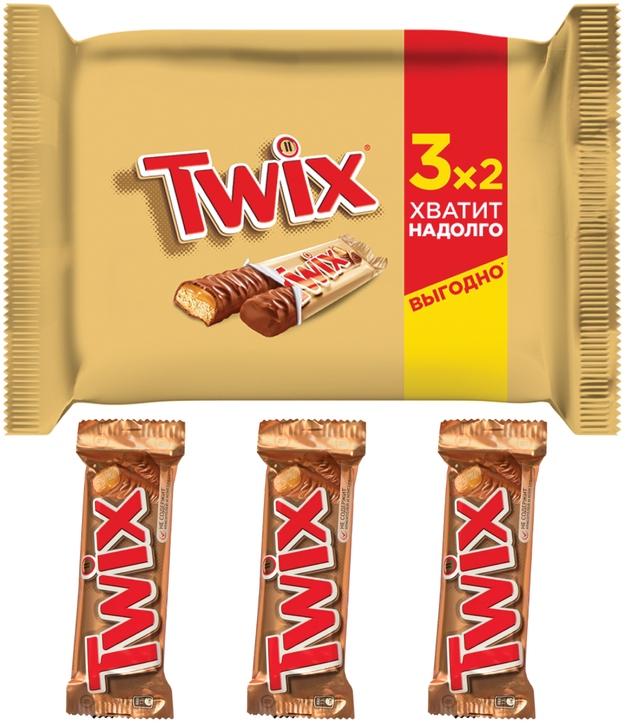 Twix мультипак (3*55г)