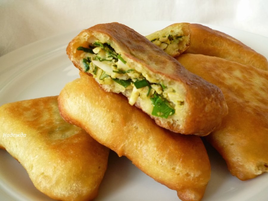 Пирожки печеные с капустой