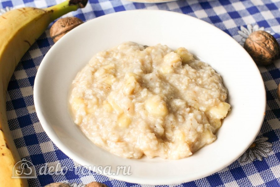 Завтрак каша чай