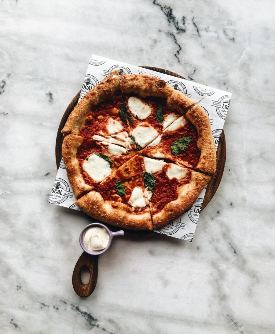 Пицца и кофе