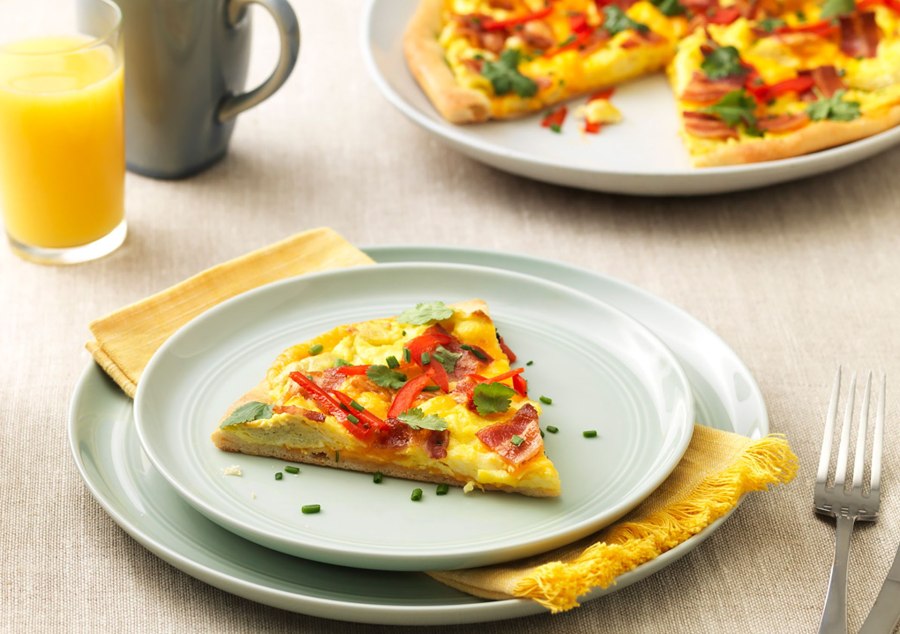 Пицца на завтрак