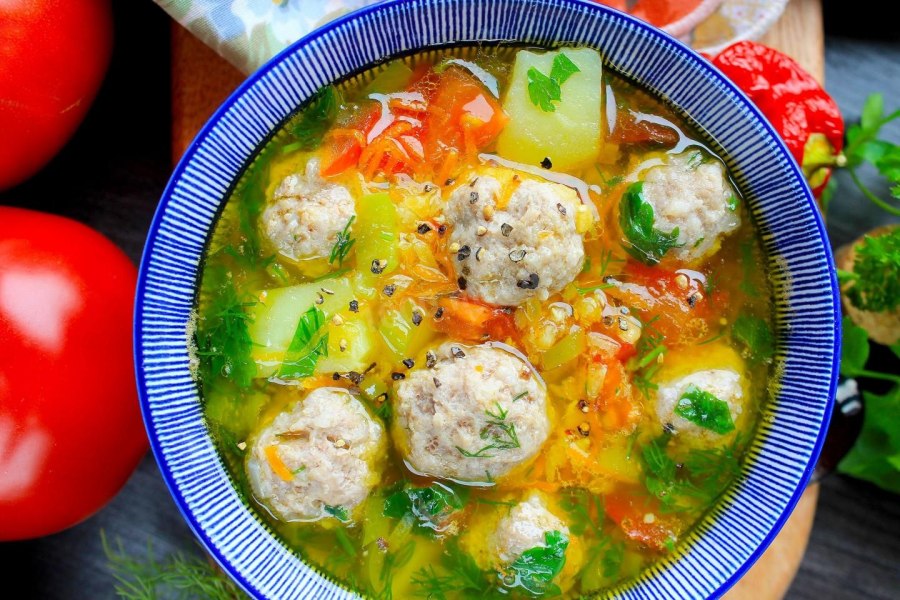 Итальянский свадебный суп