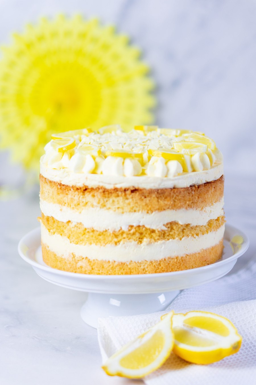 Торт маковый бисквит лимонный курд