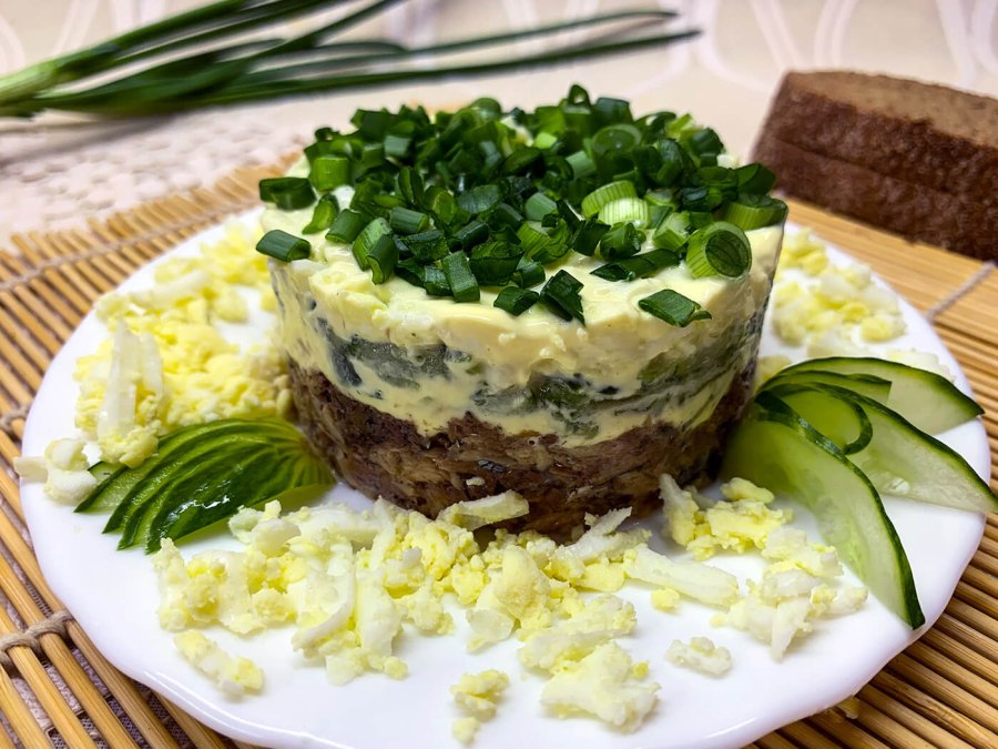 ПП салат с кукурузой