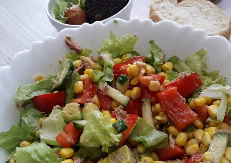 Салат Ницарда с тунцом