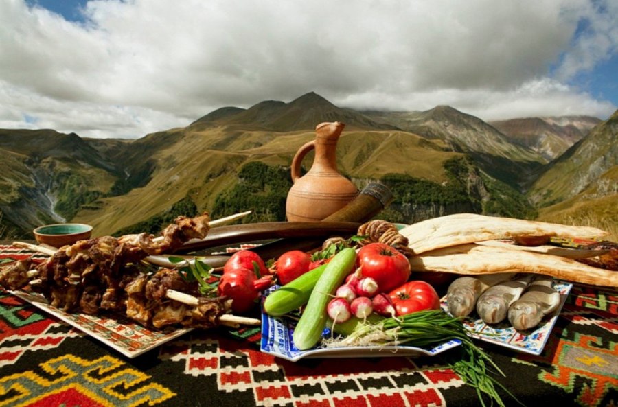 Сладкие кавказские блюда