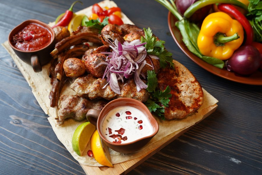 Абхазское застолье