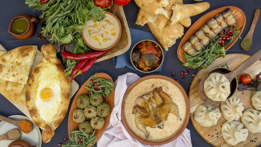 Еда народов Северного Кавказа хинкали