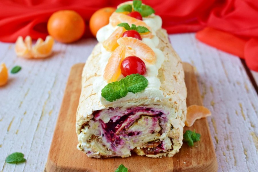 Донна Маргарита меренговый рулет