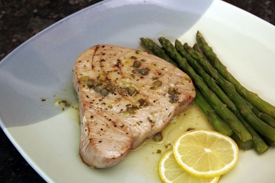 Стейк тунца