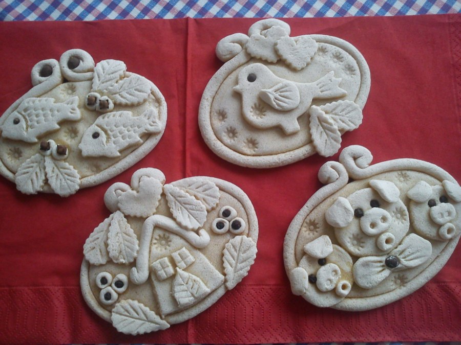 Панно из теста