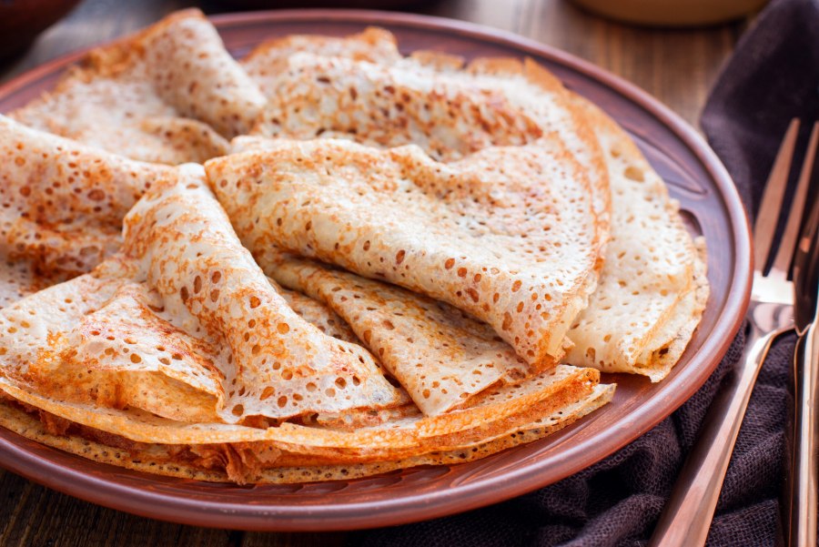 Блины на дрожжах