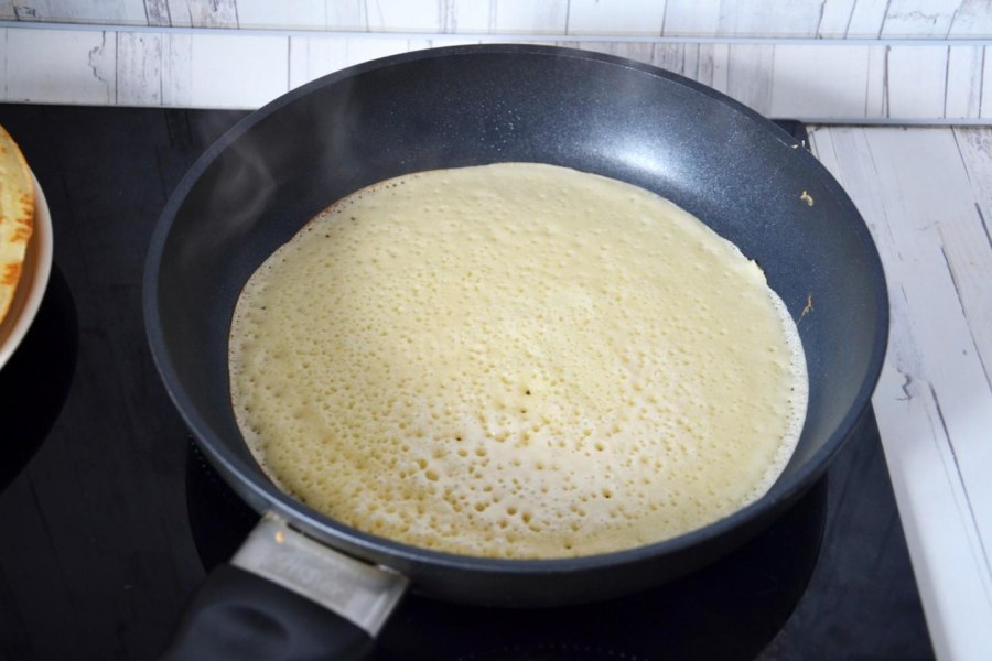 Ажурные заварные блинчики