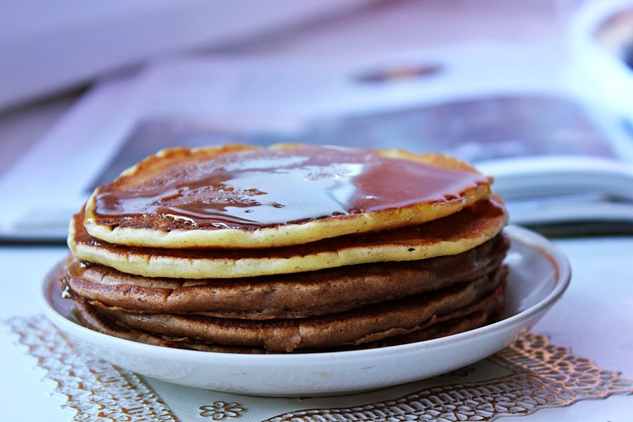 Блинчики на молоке и кипятке