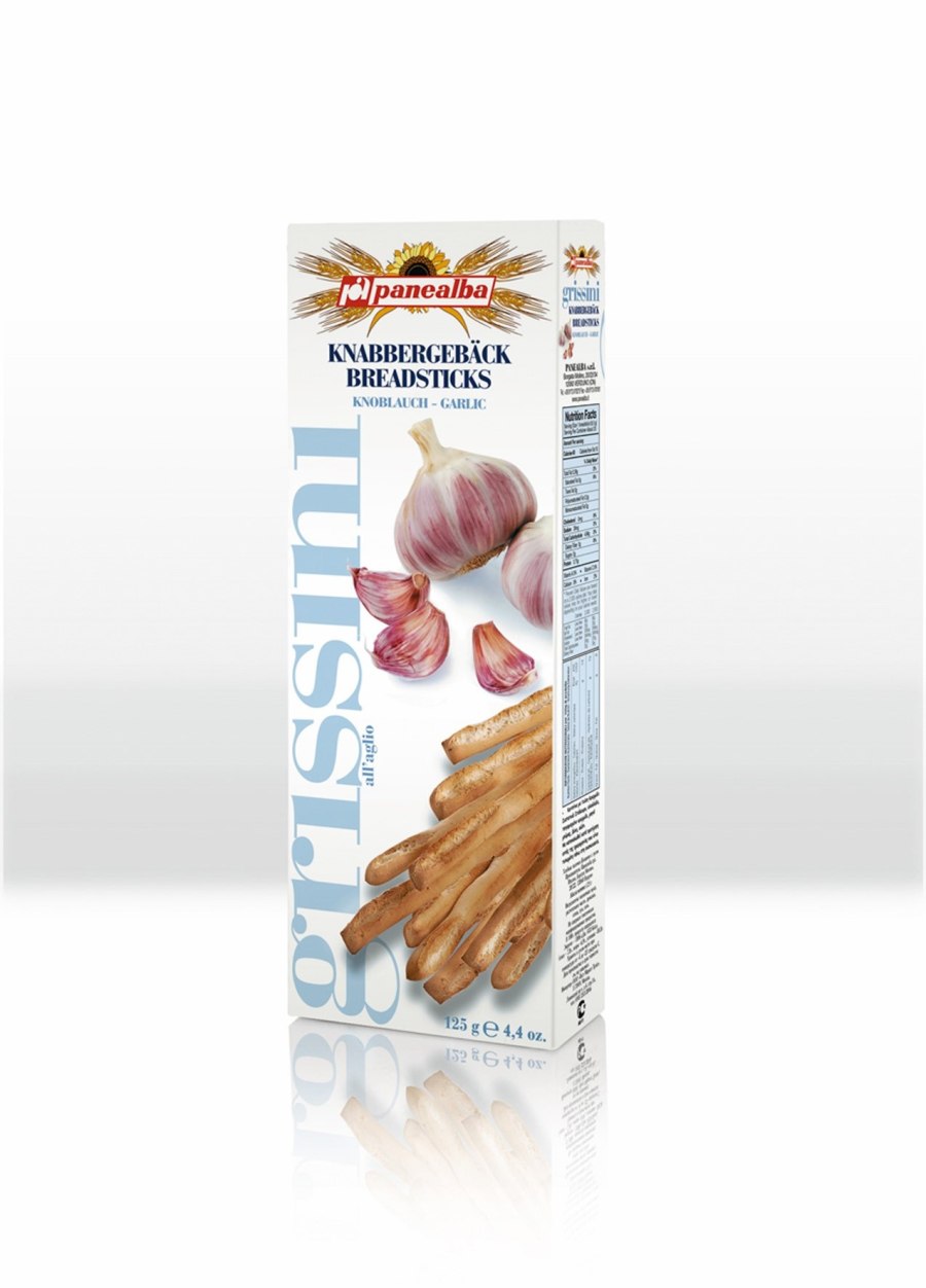 Гриссини чесночные