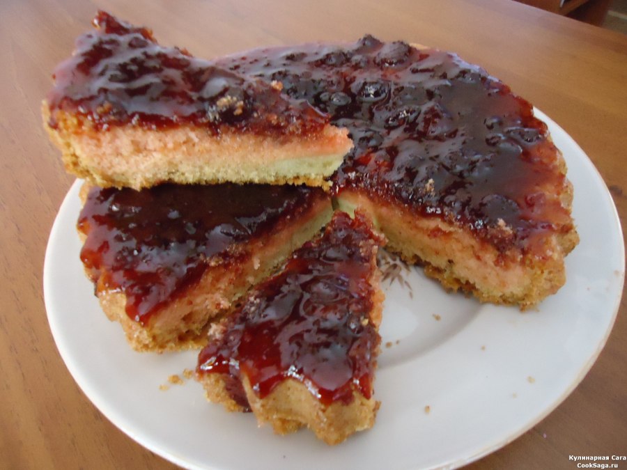 Бисквит из киселя