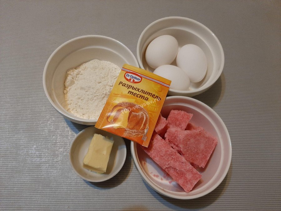 Бисквит на киселе