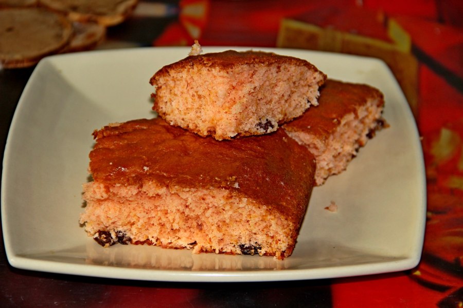 Пирог с киселём из мулььиварки